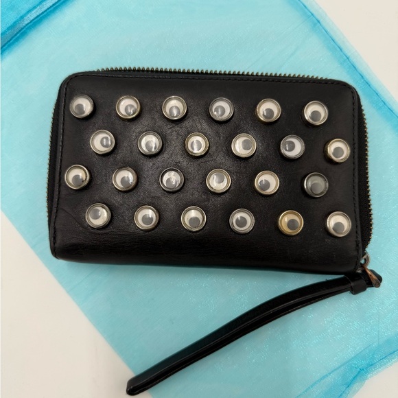 Marc By Marc Jacobs Handbags - Marc by Marc Jacobs x Disney “I am not like other girls” Black Leather Wristlet